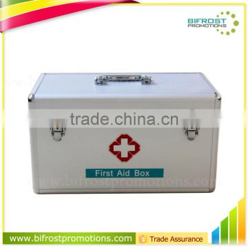 Home Metal Box Aluminum Medical First Aid Kit