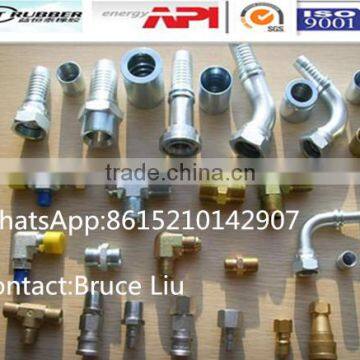 carbon steel hydraulic hose nipple fitting