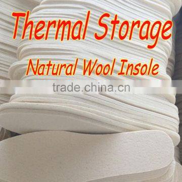 professional thermal storage wool felt snow boot shoe-pad