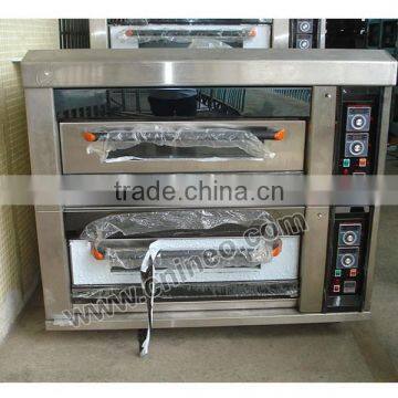 Deck Type Gas Commercial Bread Making Machines/Arabic Bread Bakery/Bread Baking Equipment photo-2