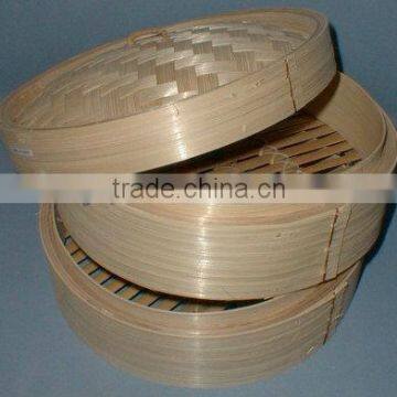 Bamboo Material Multiple Layers Vegetable Cake Basket Steamer