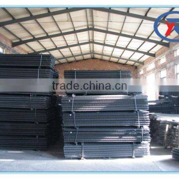 1.8m Black Painted Israel y Fence Post photo-5