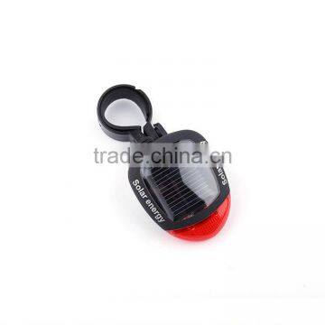 Solar Energy Led Bicycle Light Front Tail Light Bicycle Light Led Rear Light Warning Bicycle Light