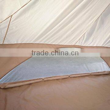 Beige Color Customized Tulip Bell Tents Camping Cotton Canvas Bell Tent photo-6