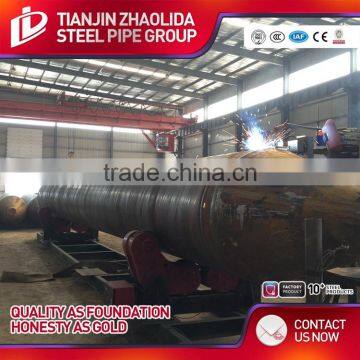 Quality Certification Spiral Pipe Costs Helical Welded Pipe} photo-2