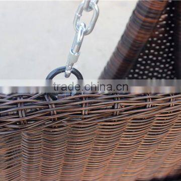 Garden Furniture Rattan Hanging Chairs Double Swing photo-4