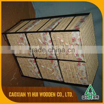 Cherry Wood Storage Cabinet In Kitchen photo-6