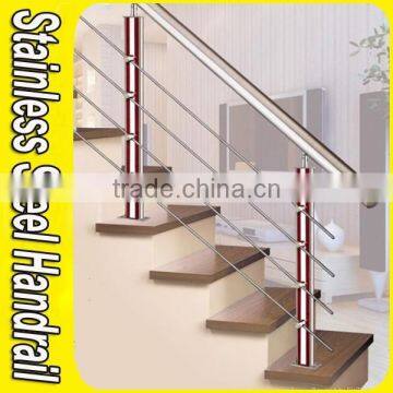 Outdoor Balcony Glass Stair Railing 304 Stainless Steel Cable photo-6