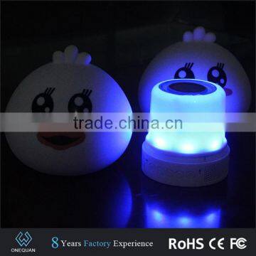 2017 New Outdoor Portable Animal Glutton Duck Shpae Bluetooth Speaker With Lights photo-4