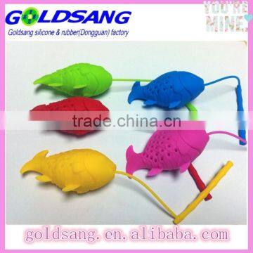 Fish Shape Silicone Tea Maker/tea strainer