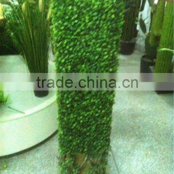 Home and outdoor decoration artificial plastic cheap milan grass boxwood mat hedge E04 2201