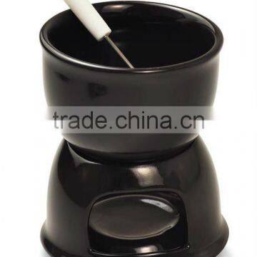 Ceramic Fondue Sets, Fondue Sets with Forks, Ceramic Cheese Tools