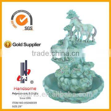 25" Eagle Animal Water Fountain Garden Water Fountain photo-4