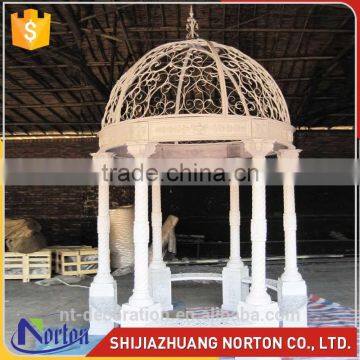 landscape wedding decoration white metal gazebo canopys NTIG-017Y