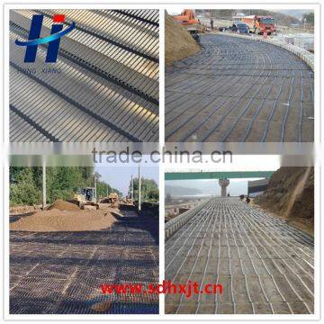 PP Uniaxial geogrid in roadbed reinforcement