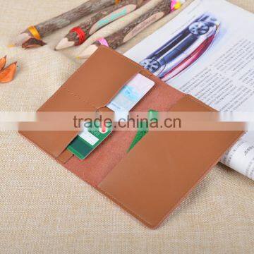 Customized Personalized Vegetable Tanned Leather Travel Leather Passport Holder photo-3