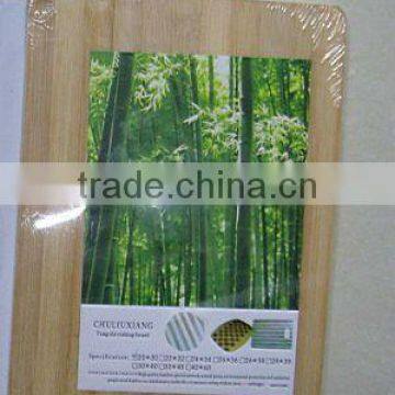 eco-friendly bamboo cutting board