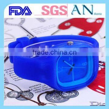 Dongguan Factory silicone negative Colorful watch for 2015