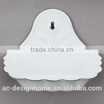 ENAMEL IRON WALL STORAGE