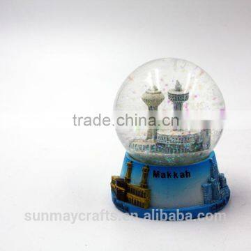 Hot Sale Polyresin Makkah Souvenir Snow Globe for Sale photo-5