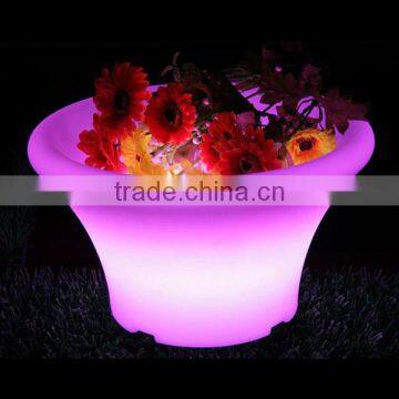 Modern Design LED Furniture, Led Plastic Flower Pot, Wedding Luminous Flower Pot photo-3