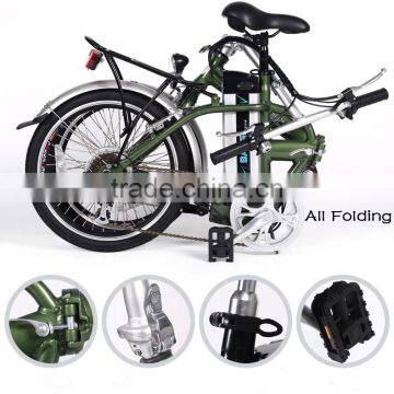 36V 250W OEM Aluminum Alloy Electric Bikes Folding Electric Bike photo-6