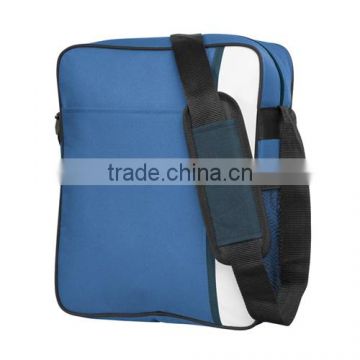 Promotional shoulder cooler satchel, printing logo cooler bag with different color