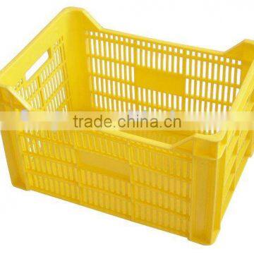 plastic supermarket hand basket and shopping basket