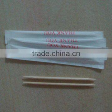 Hot sale paper wrapped wooden toothpick