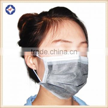 surgical face mask plastic coated single wire nose bar