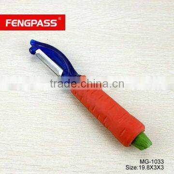 hot sell 19cm U shape stainless steel vegetable peeler