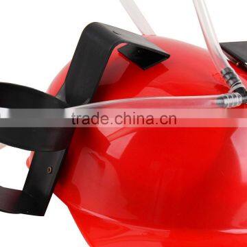Adjustable Fun Unique Party Game Beer Soda Can Straw Holder Drinking Hard Hat Helmet
