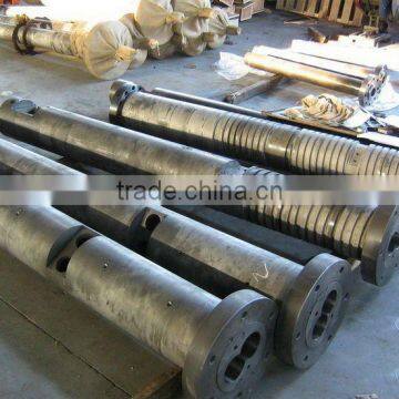 Extrusion Conical Bimetallic Material Twin Screw and Cylinder and WPC Screw Barrel photo-3