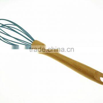 13039 Silicone Whisk With Wooden Handle photo-5