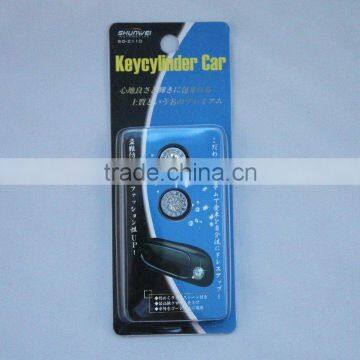 2 pcs diamond car keyhole anti-theft sticker