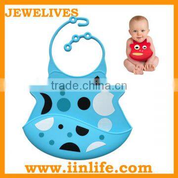 New Products on China Market Baby Soft Bib With Crumb Catcher photo-3