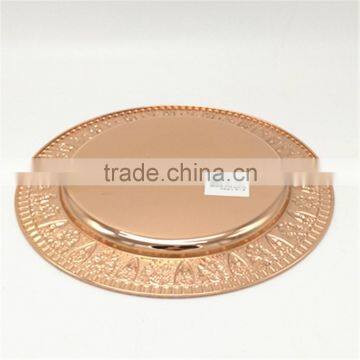 Supply Popular Stainless Steel Foil Round Tray
