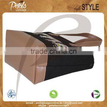 12 oz Dyed Canvas Tote Bag With Eva Padding & Inside Polyester Lining With PU Handle & Bottom With Top Zip Closure photo-3