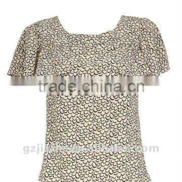 2012 fashion casual blouse for lady