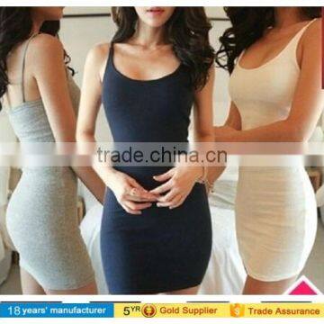 Gray L Women Summer Casual Sleeveless Party Evening Short 2017 Sexy New Dress