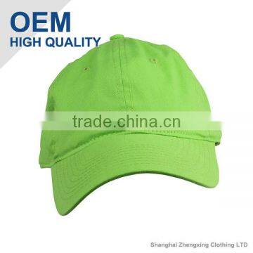 fluorescent green baseball cap wholesale