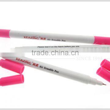 Kearing Dual Tipped Pink Color Tailor Erasable Marker in 1mm Tip +0.5mm Tip 2 Years Shelf Life Time Self Vainishing #AP1005 photo-2