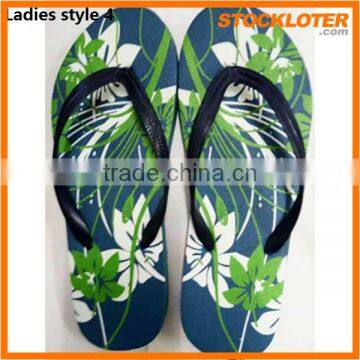 2016 Cheap Indoor Slippers Stock for Ladies PE Flip Flops Invenory 160516Ad