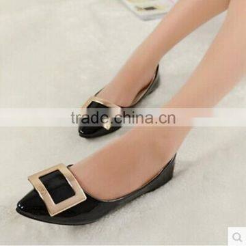 HFR-YS09 Shallow Mouth Flat Shoes Fashion Women's European Leg Casual Shoes photo-2