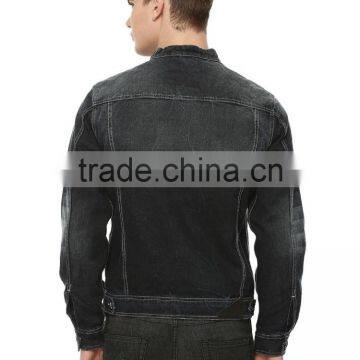 Factory Price Men Casual Denim Custom Jacket no Minimum photo-2