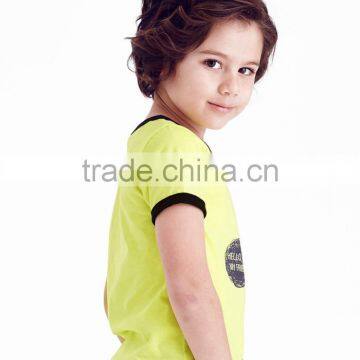 Newest Super Quality Short Sleeve Cotton Cute Printing Child T-shirts photo-2