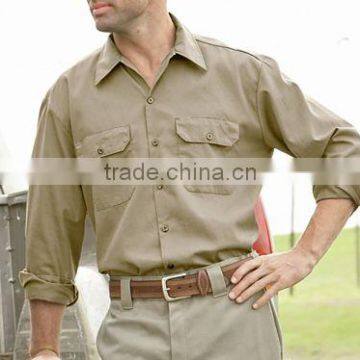 Anti-wrinkle Western Thick Causal Long Sleeve Men Shirt photo-2