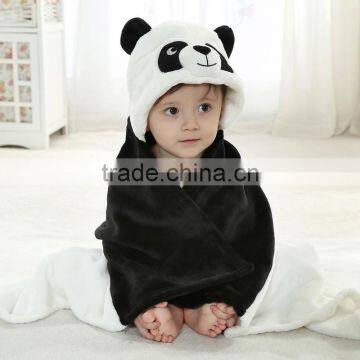 Wholesale Custom Plain Kids Hooded Poncho Towels photo-5