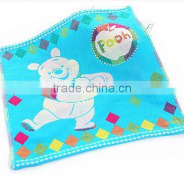 wholesale jacquard rabbit 100% cotton kids face towel