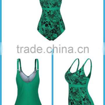 American Plus Size High Waist Ladies Swimwear Women Swimsuit photo-5